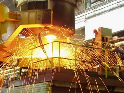 In Brazil, it will build a new steel complex