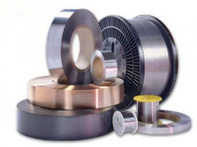 The resistivity of nichrome ribbon in the table from the vendor Electrocentury-steel